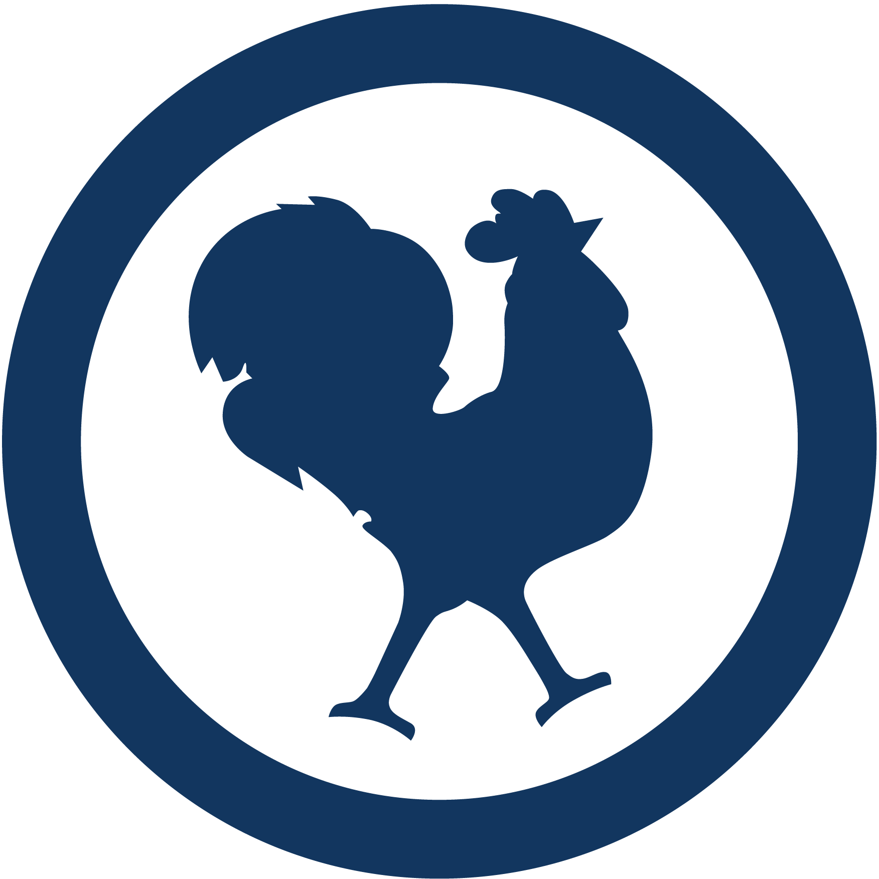 Logo ffgolf coq